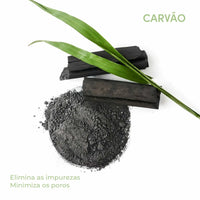 Carvão Minimizador de Poros - Máscara facial bambu