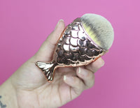 Pincel peixe escama para base e/ou produtos em creme