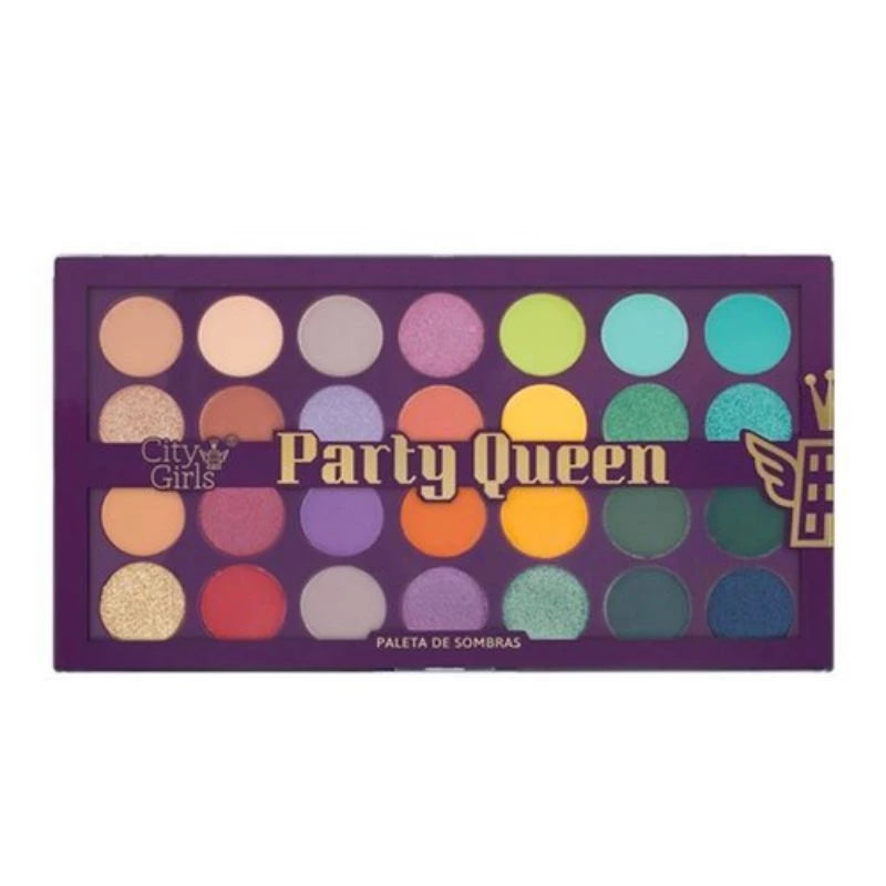 Paleta De Sombra 28 Cores - Matte Party Queen