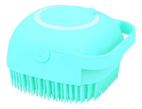 Escova Massageadora com dispenser de sabonete