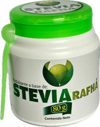 STÉVIA RAFHÁ 100% NATURAL IMPORTADA - Pote 80g em pó