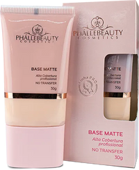 Base Matte Alta Cobertura - Phallebeauty